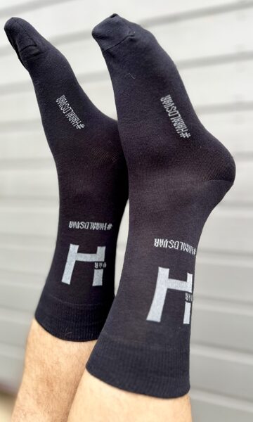  BLACK edition HaraldsVAR Spēka zeķes, izmērs 41-45